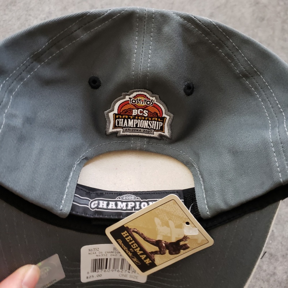 VINTAGE Florida Gators Hat Cap Snap Back Black College Football Champions A6 - Picture 7 of 9